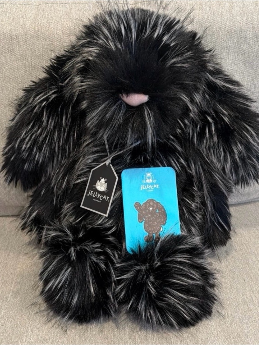 BNWT Huge Jellycat x Selfridges UK Exclusive Inkli Bunny - 21 inches
